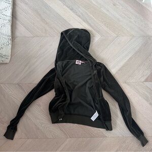 Juicy Couture Olive Green Hoodie